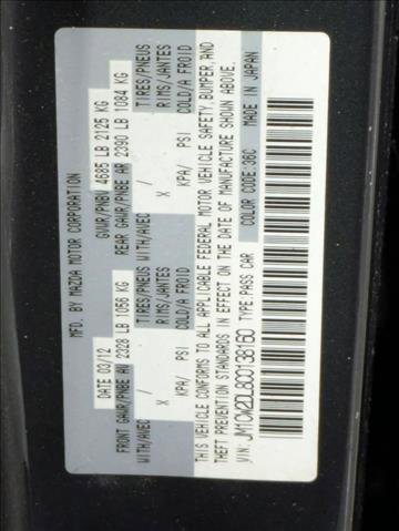 Used 2012 MAZDA MAZDA5 Grand Touring image 25