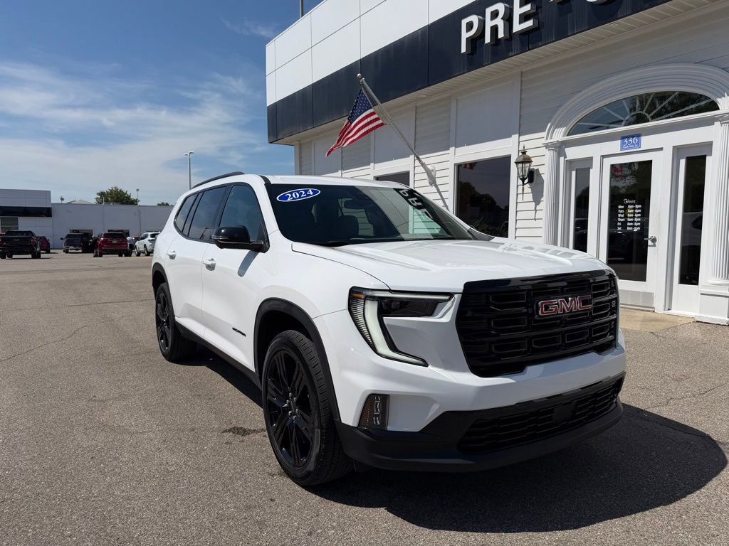 Certified 2024 GMC Acadia Elevation w/ Black Edition AWD/4WD image 3