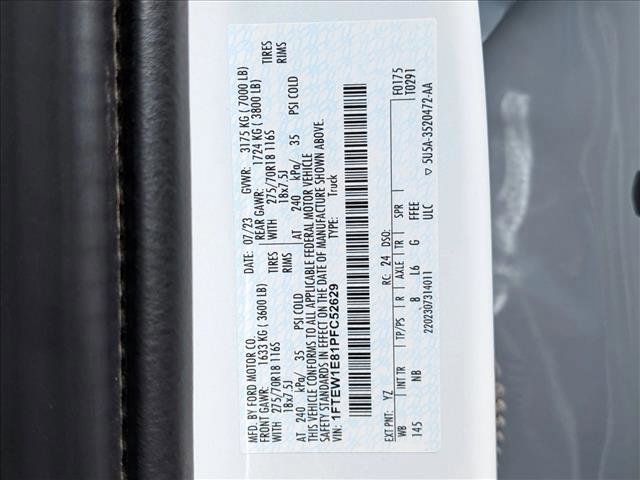 Certified 2023 Ford F150 Tremor w/ Equipment Group 402A High AWD/4WD image 20