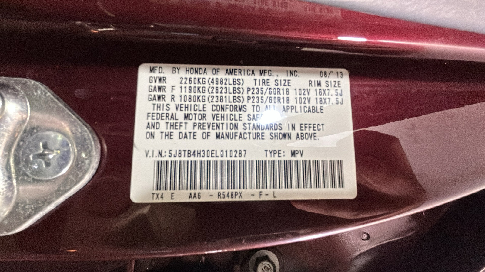 Used 2014 Acura RDX AWD image 10