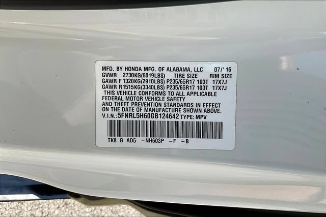 Used 2016 Honda Odyssey EX-L image 21
