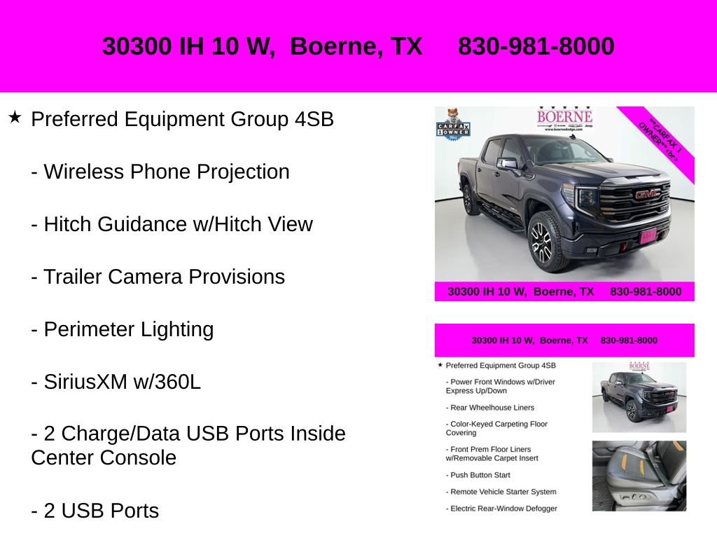 Used 2023 GMC Sierra 1500 AT4 w/ Technology Package image 44
