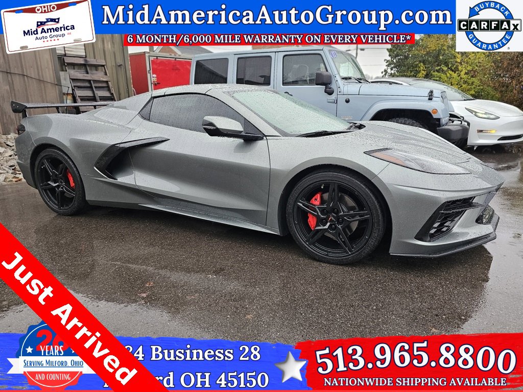 Used 2023 Chevrolet Corvette Stingray Convertible w/ Battery Protection Package