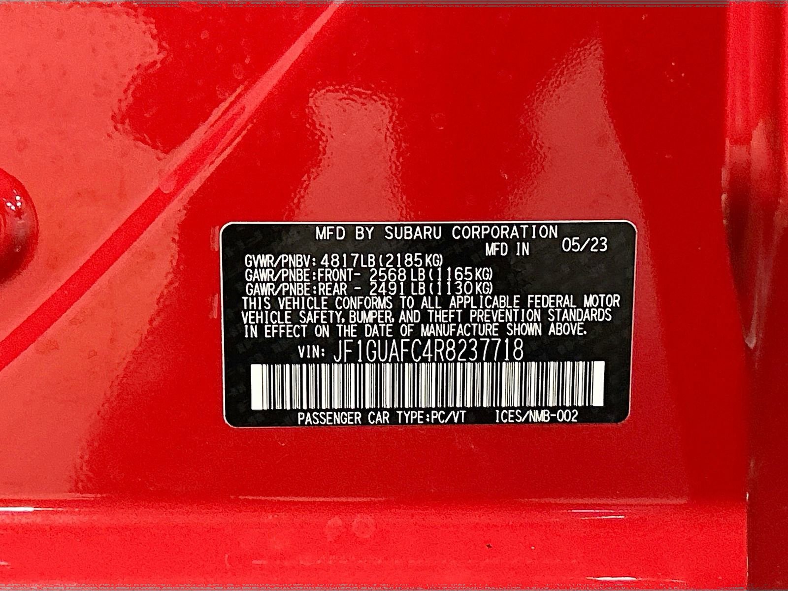 Used 2024 Subaru Impreza 2.0i Sport image 32