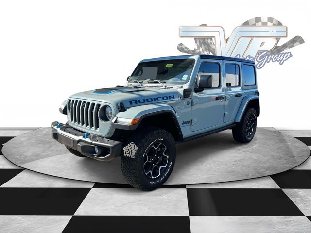 Used 2023 Jeep Wrangler Unlimited Rubicon 4xe w/ Steel Bumper Group AWD/4WD image 2