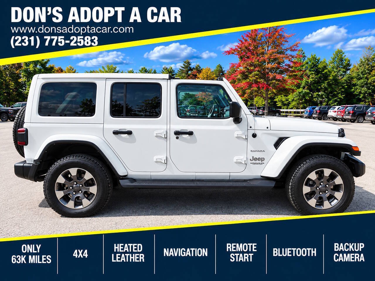 Used 2019 Jeep Wrangler 4WD Unlimited Sahara w/ Dual Top Group