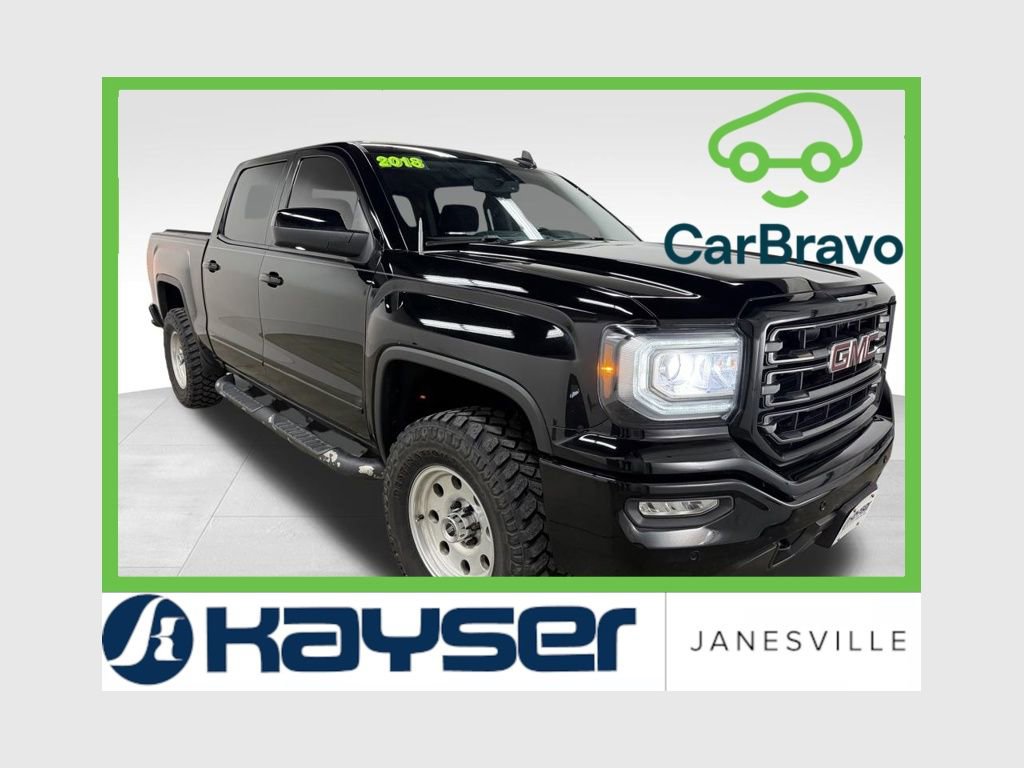 Certified 2018 GMC Sierra 1500 SLT w/ All Terrain Package