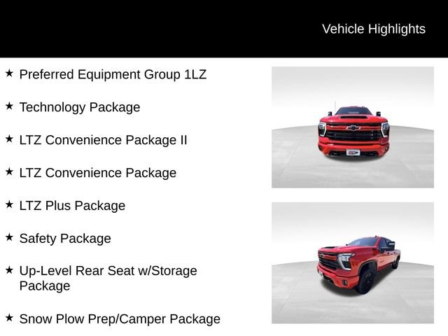 Certified 2024 Chevrolet Silverado 2500 LTZ w/ LTZ Plus Package AWD/4WD image 13