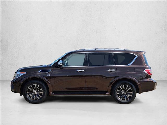 Used 2019 Nissan Armada Platinum w/ Interior Lighting Package RWD image 9