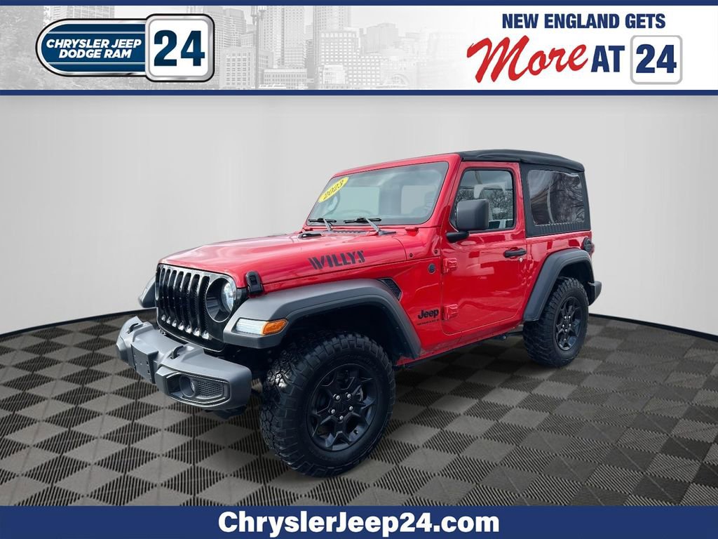 Used 2023 Jeep Wrangler Willys image 1
