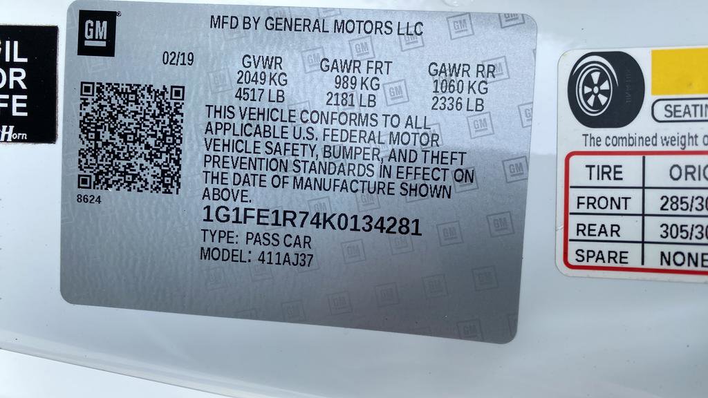 Used 2019 Chevrolet Camaro SS RWD image 28