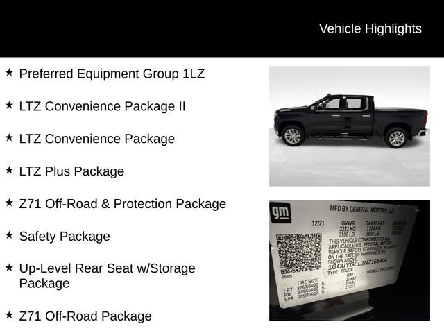 Certified 2022 Chevrolet Silverado 1500 LTZ AWD/4WD image 27