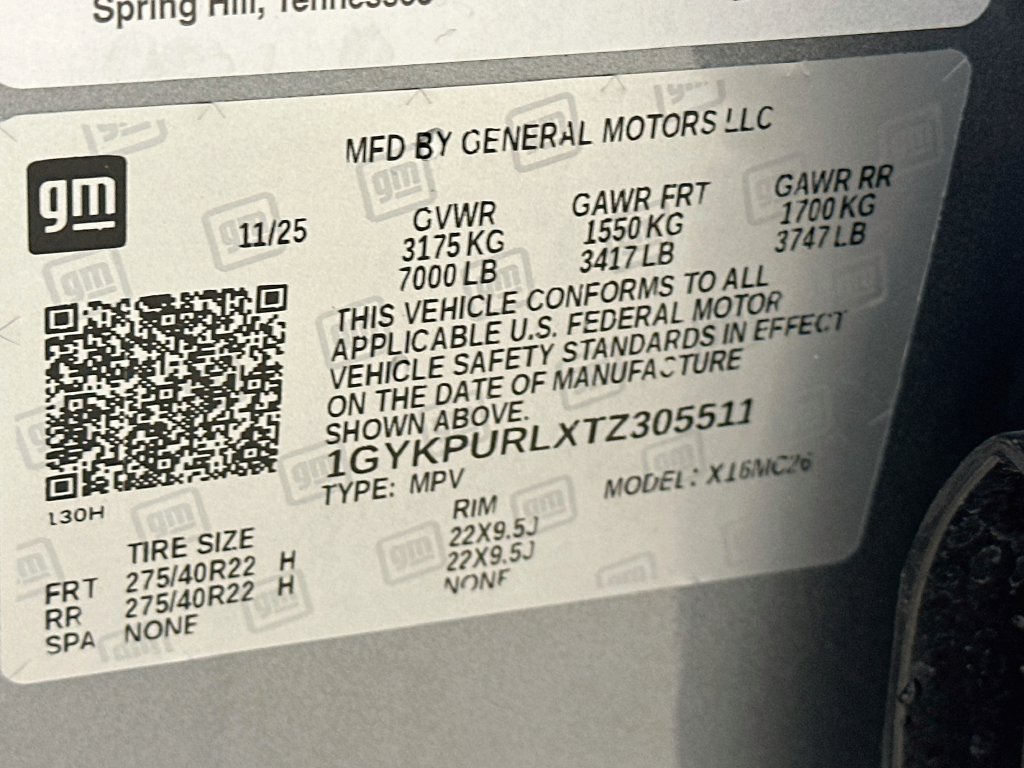 Certified 2026 Cadillac Lyriq Sport w/ LPO, ONYX Package AWD/4WD image 42