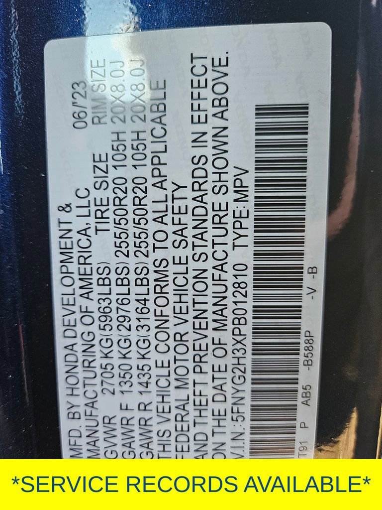 Used 2023 Honda Pilot Sport image 17