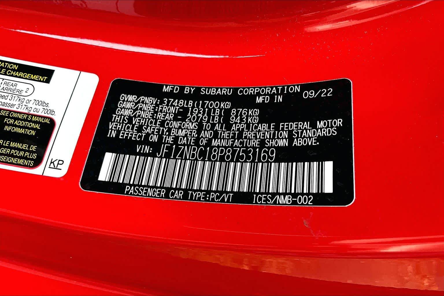 Used 2023 Toyota GR86 RWD image 26