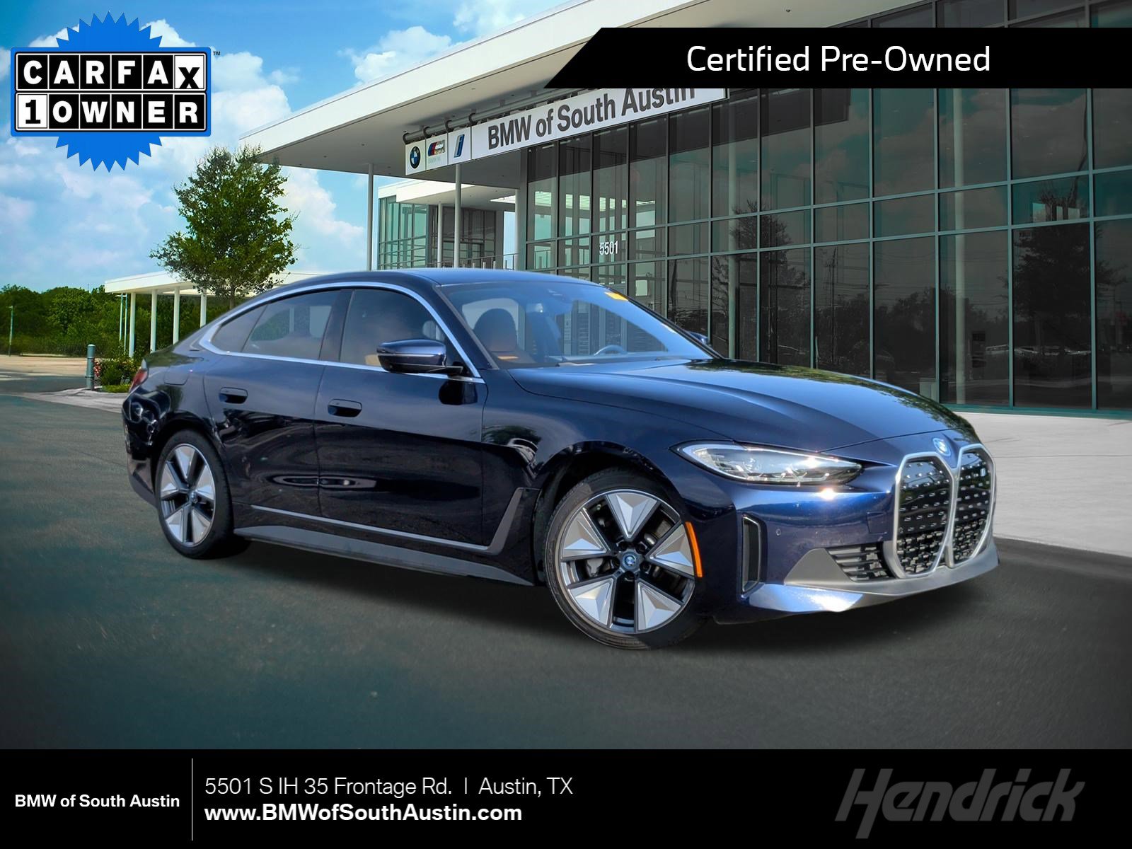 Certified 2023 BMW i4 eDrive35 w/ Premium Package RWD image 1