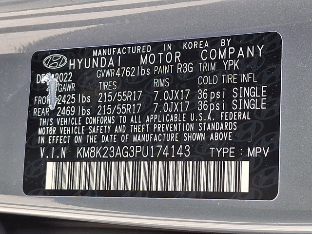 Certified 2023 Hyundai Kona SE w/ Cargo Package image 26