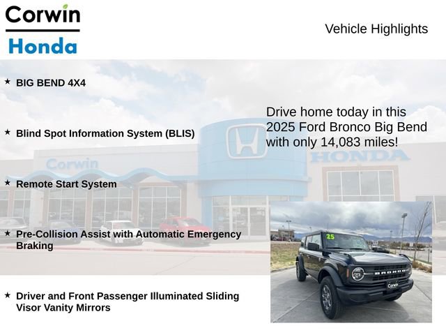 Used 2025 Ford Bronco Big Bend AWD/4WD image 7