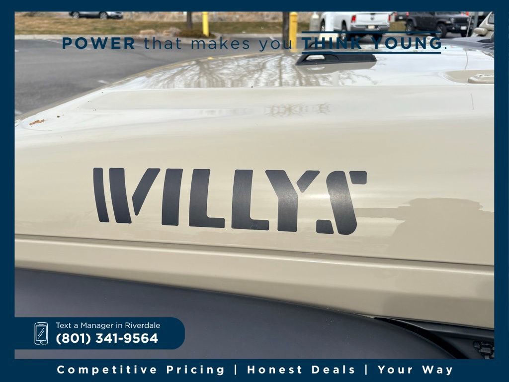 Used 2022 Jeep Wrangler Willys image 9