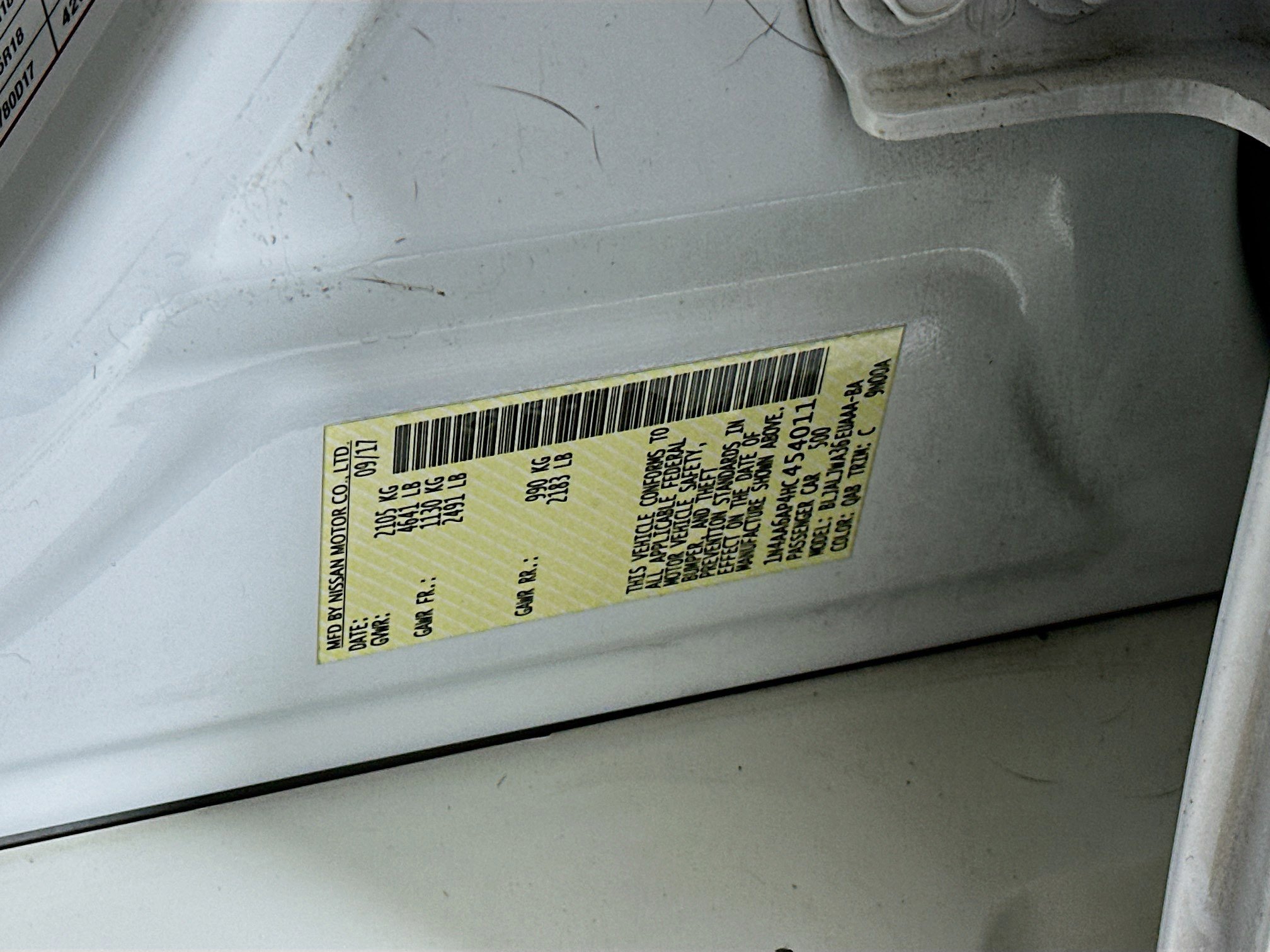 Used 2017 Nissan Maxima 3.5 SV FWD image 12