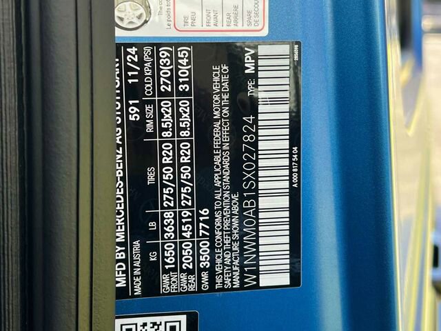 New 2025 Mercedes-Benz G 580 w/ EQ Technology image 29