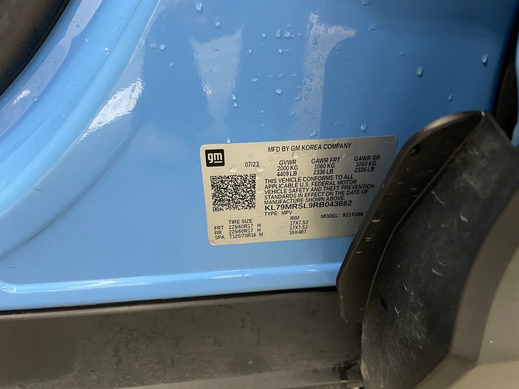 Certified 2024 Chevrolet TrailBlazer LT w/ Driver Confidence Package image 32