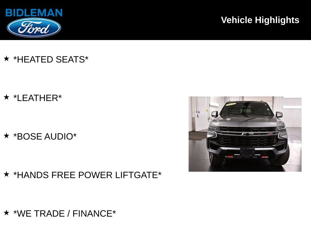 Used 2021 Chevrolet Tahoe Z71 AWD/4WD image 10