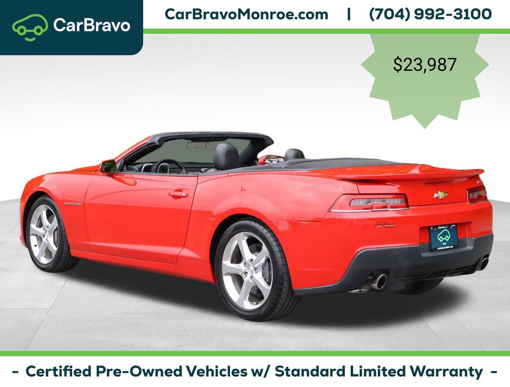Certified 2015 Chevrolet Camaro SS w/ RS Package RWD image 46