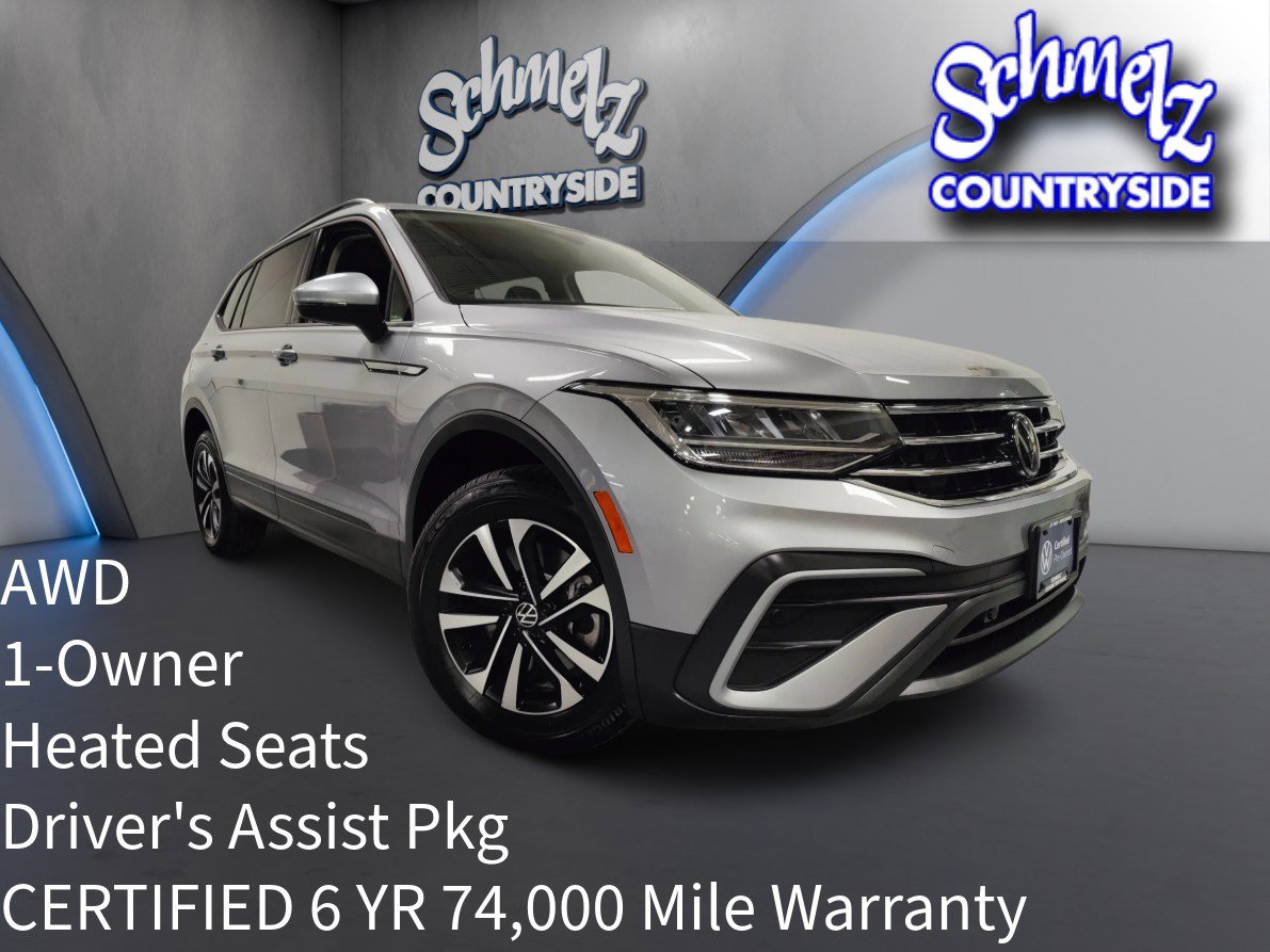 Certified 2023 Volkswagen Tiguan S w/ Driver Assistance Package AWD/4WD image 1
