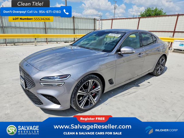 Used 2025 Genesis G70 2.5T w/ Sport Prestige Package RWD image 1