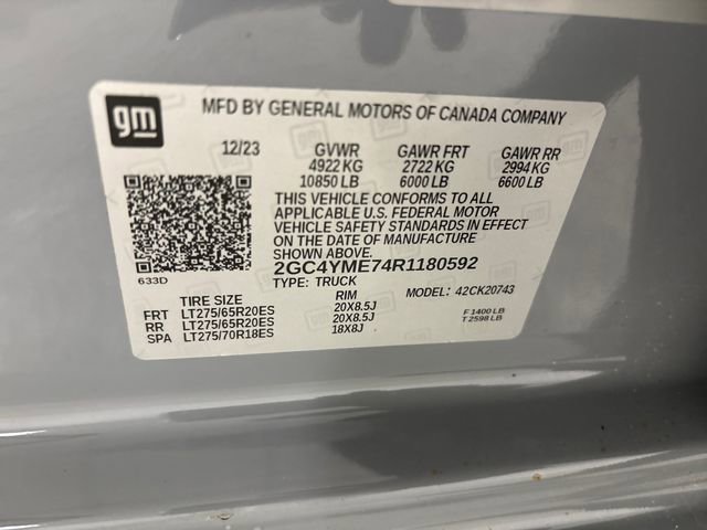 Used 2024 Chevrolet Silverado 2500 Custom w/ Custom Value Package image 14