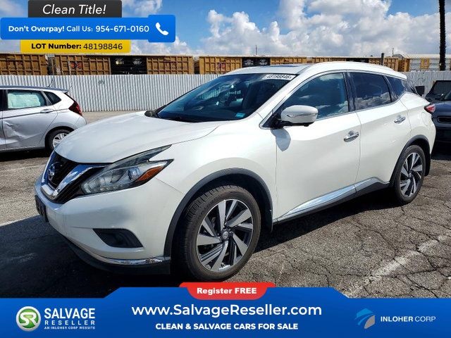 Used 2015 Nissan Murano Platinum w/ Platinum Technology Package image 1