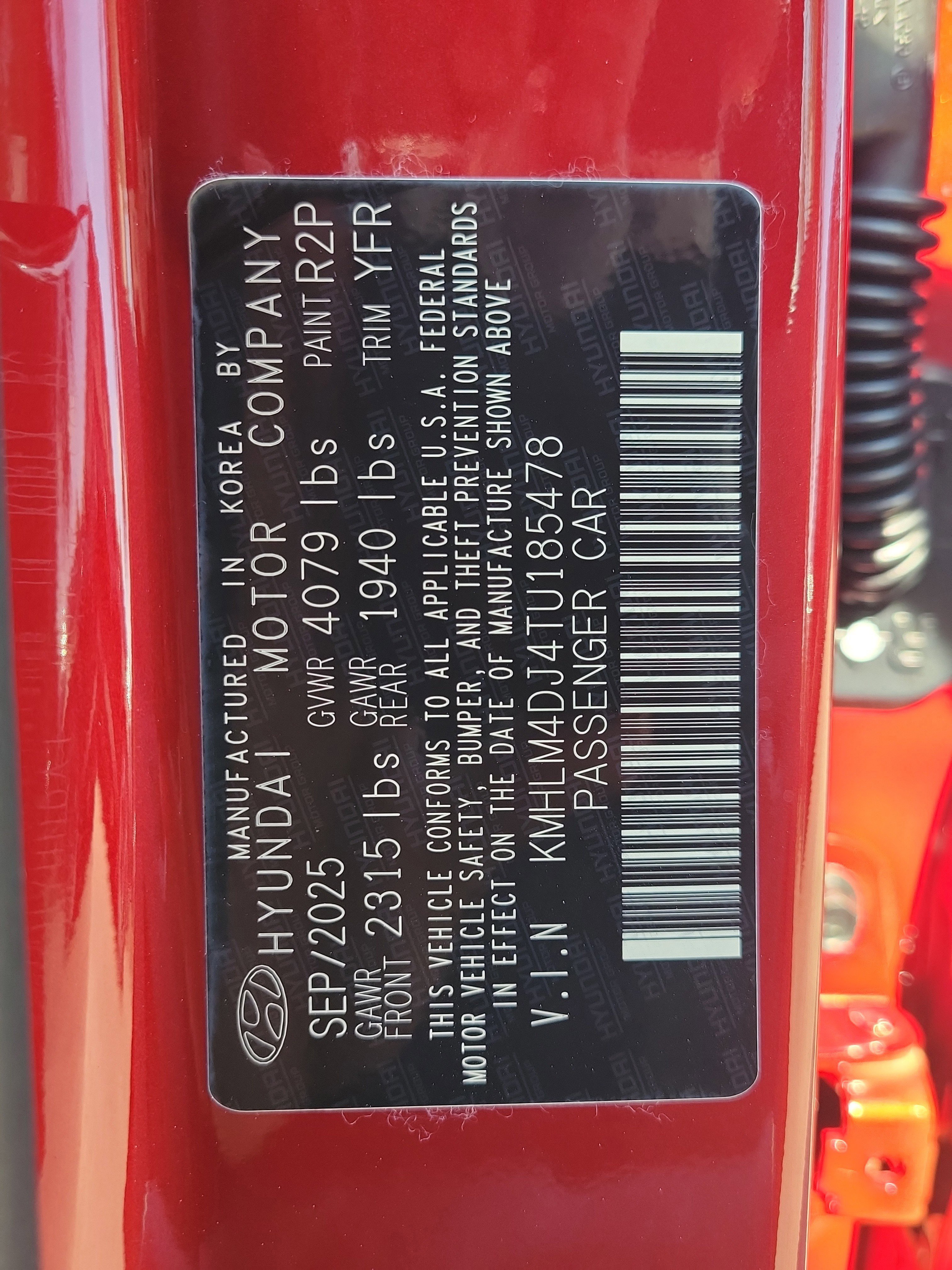 New 2026 Hyundai Elantra Blue image 33