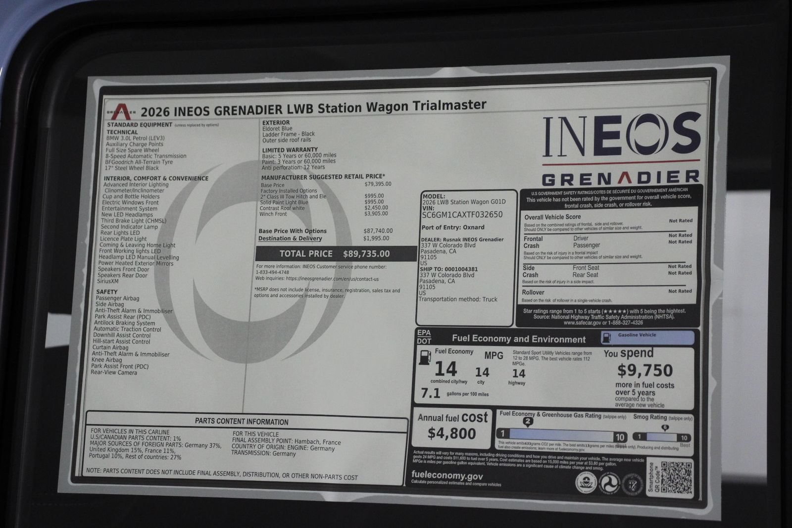 New 2026 INEOS Grenadier AWD/4WD image 23