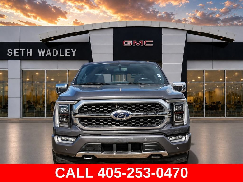 Used 2021 Ford F150 Platinum w/ Equipment Group 701A High AWD/4WD image 2