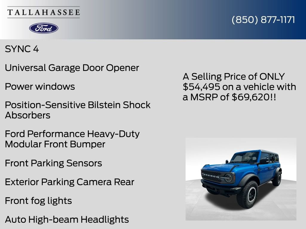 New 2025 Ford Bronco Badlands AWD/4WD image 47