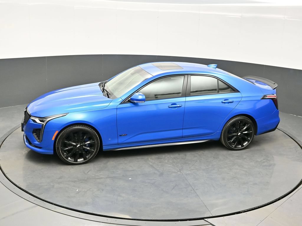 New 2025 Cadillac CT4 V w/ LPO, ONYX Package AWD/4WD image 28