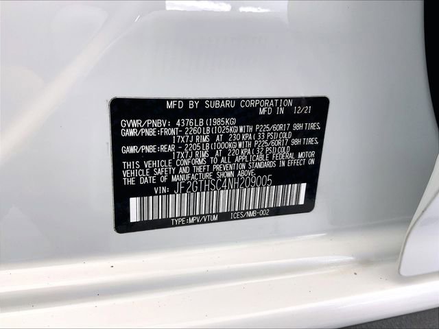 Used 2022 Subaru Crosstrek 2.5i Sport w/ Moonroof Package AWD/4WD image 32