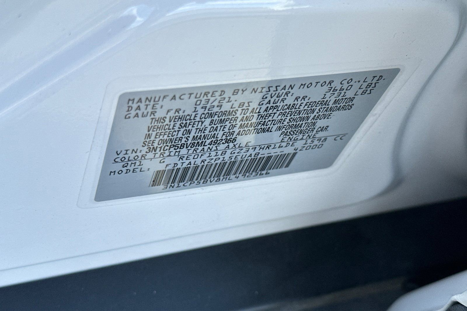 Used 2021 Nissan Kicks S image 32