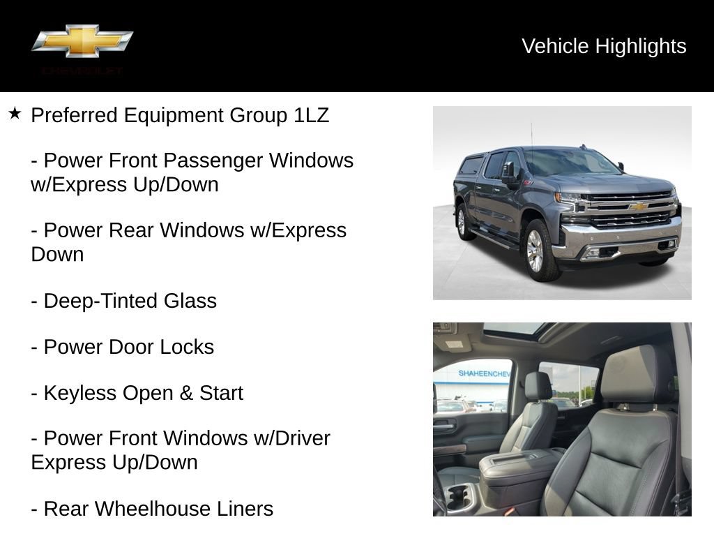 Used 2021 Chevrolet Silverado 1500 LTZ w/ Technology Package AWD/4WD image 19