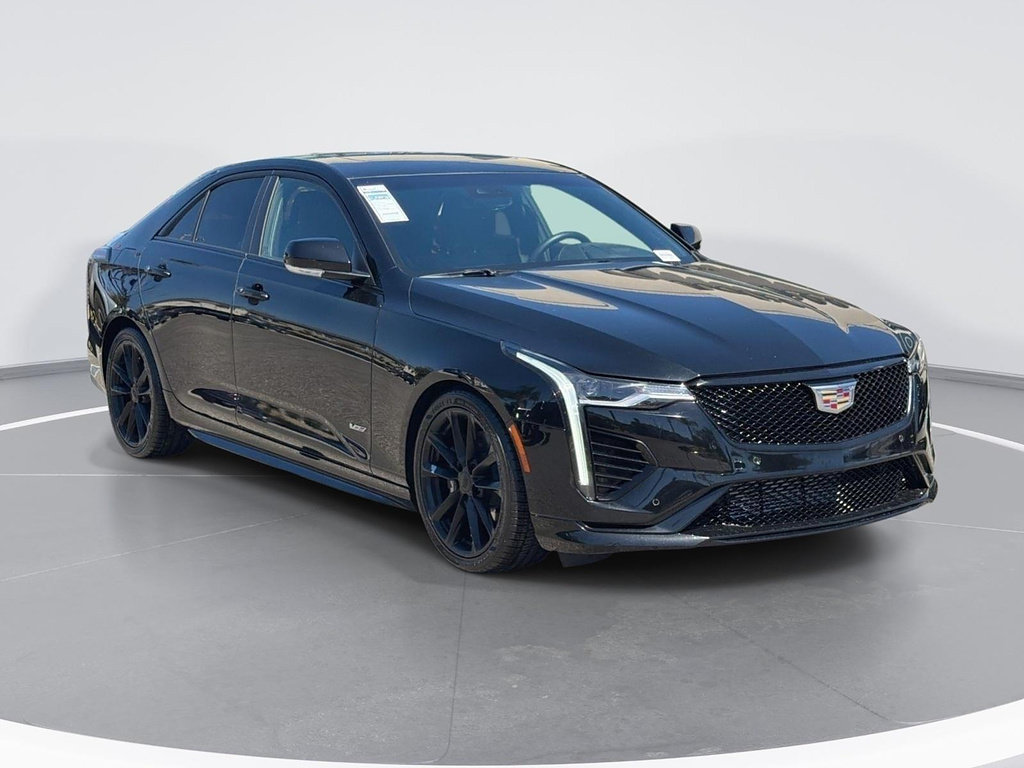 Certified 2025 Cadillac CT4 V w/ Climate Package RWD image 1