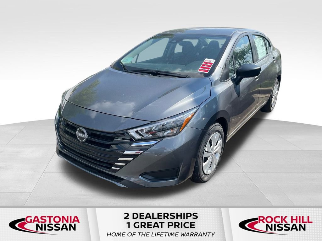 New 2025 Nissan Versa S w/ Trunk Package