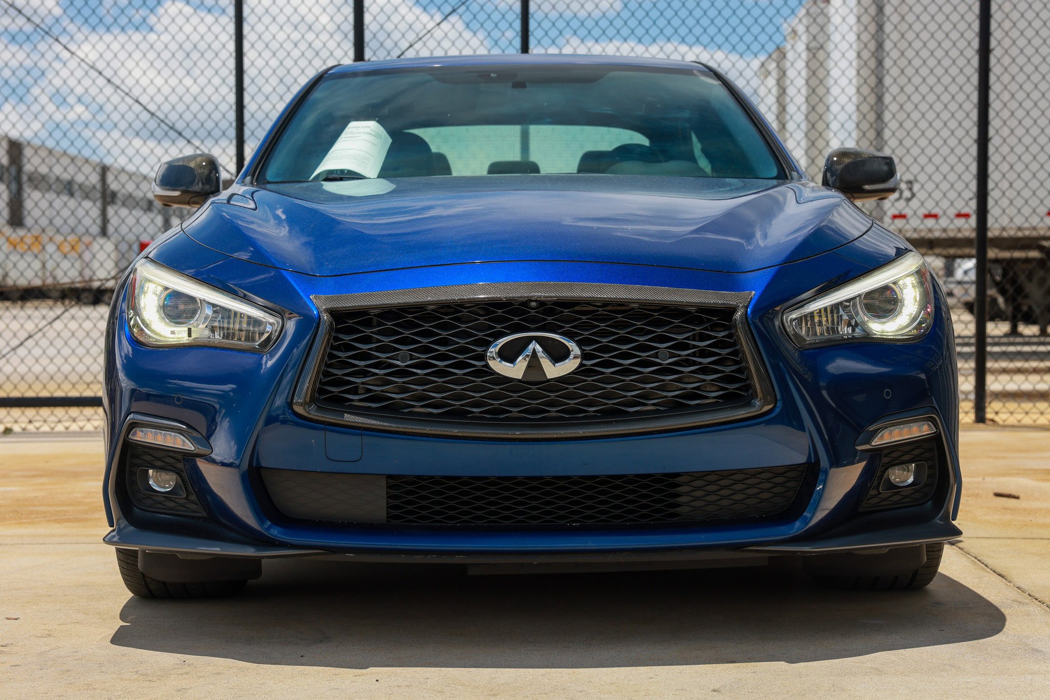Used 2019 INFINITI Q50 Red Sport 400 w/ Cargo Package (L96) RWD image 22