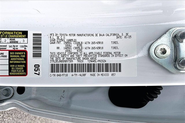 Used 2025 Toyota Tacoma SR5 image 16