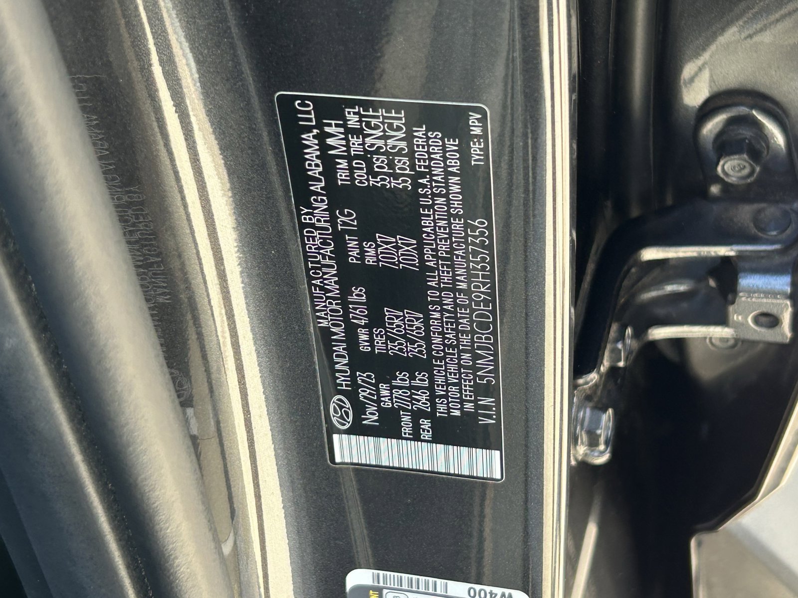 Used 2024 Hyundai Tucson SEL AWD/4WD image 34