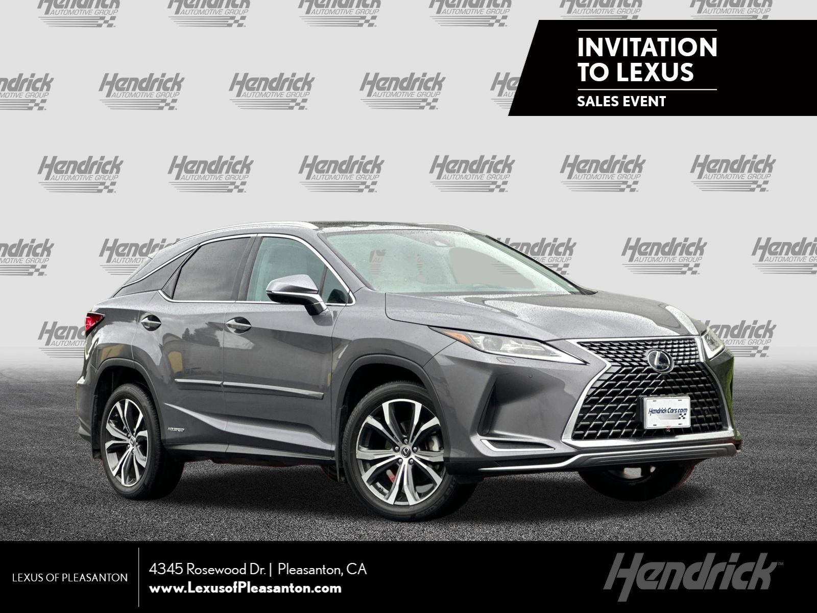 Certified 2022 Lexus RX 450h AWD w/ Premium Package image 1