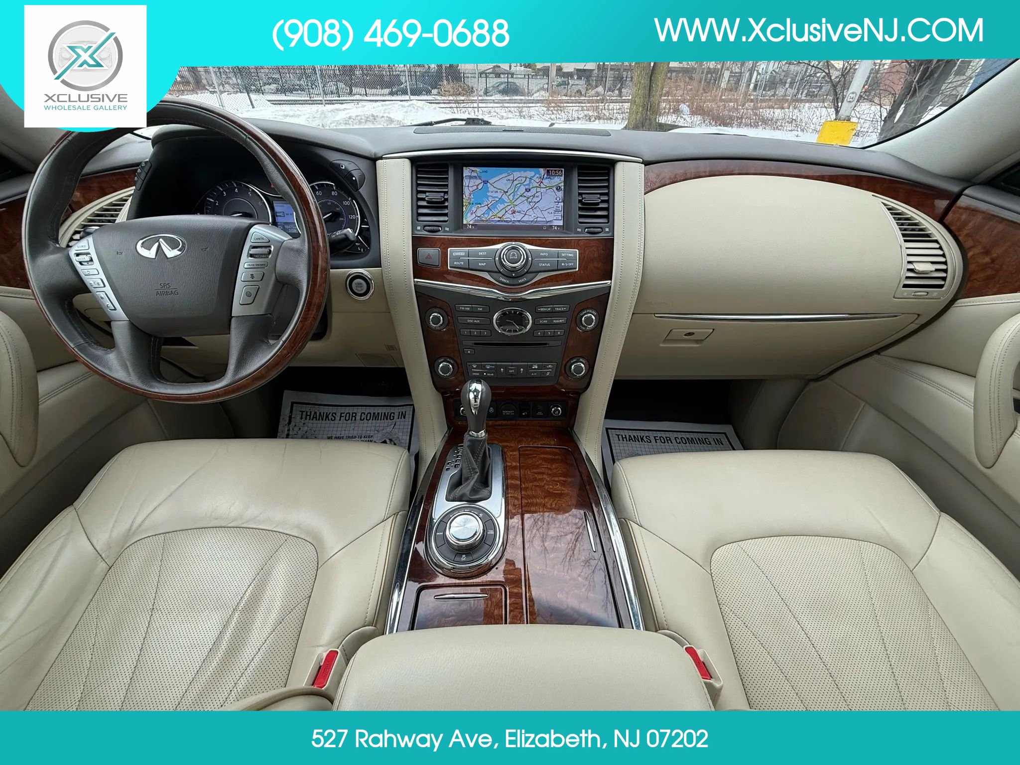 Used 2017 INFINITI QX80 4WD w/ Deluxe Technology Package image 22