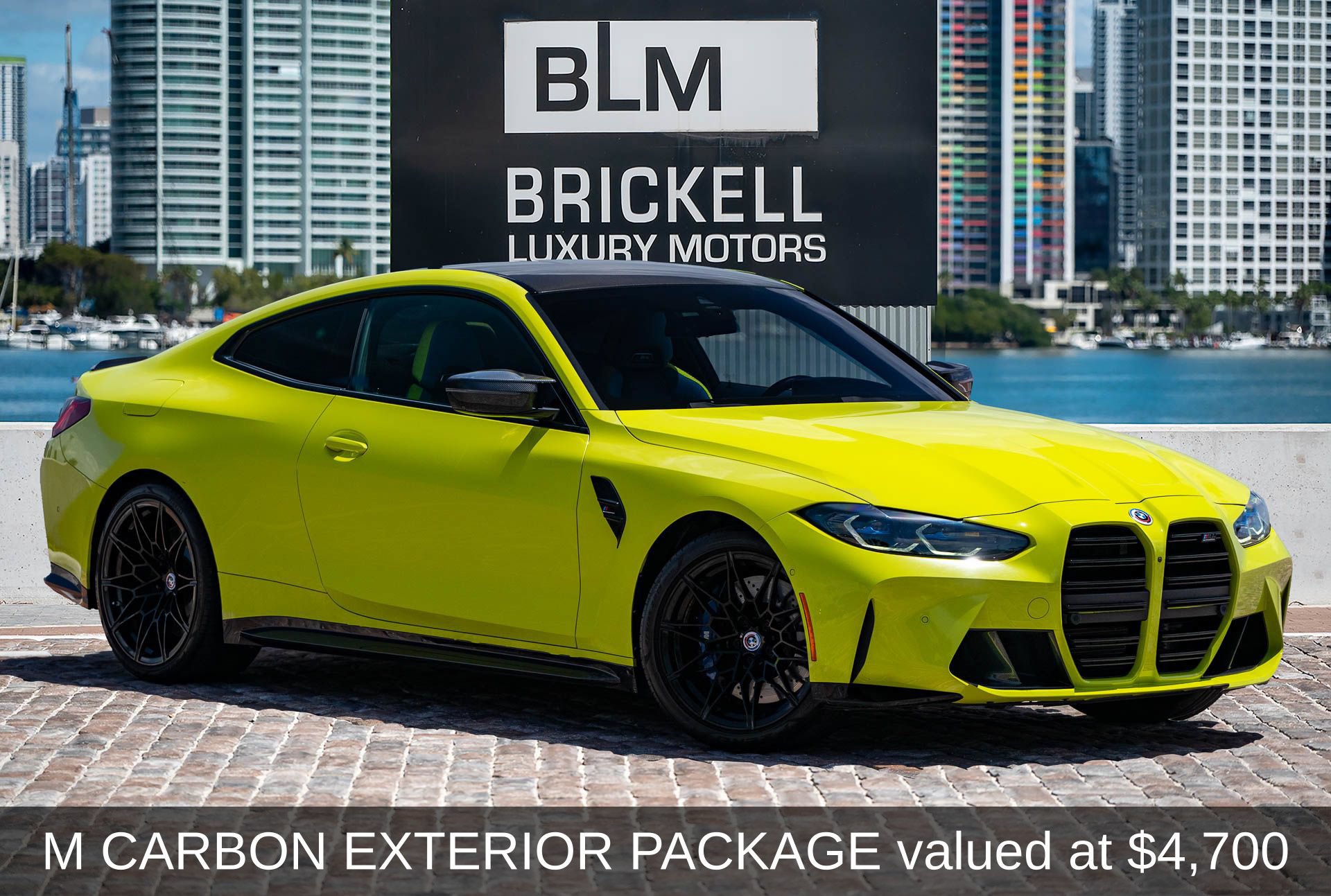 Used 2023 BMW M4 xDrive Competition w/ M Carbon Exterior Package AWD/4WD image 1