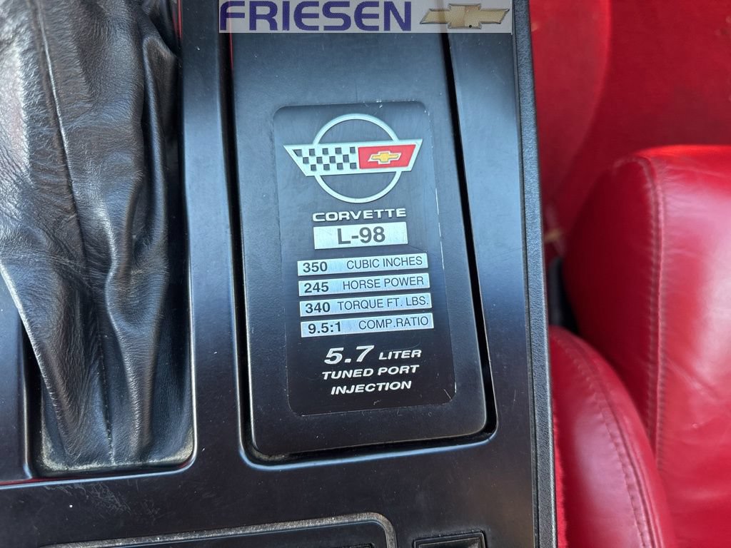 Used 1989 Chevrolet Corvette Convertible RWD image 15