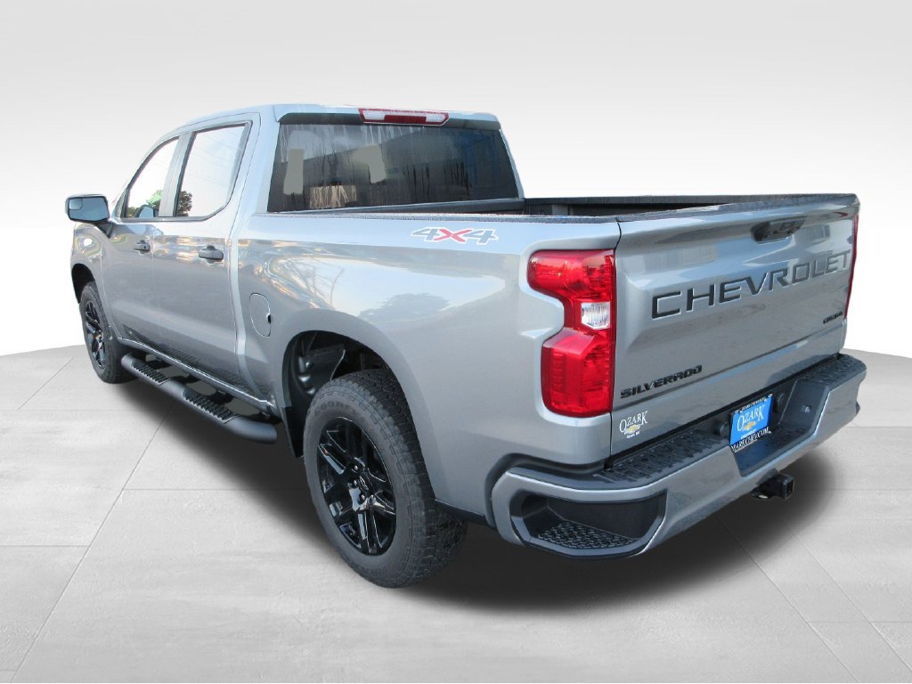 New 2026 Chevrolet Silverado 1500 Custom w/ Turbomax Blackout Package AWD/4WD image 3